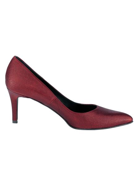 Elegantes Damen heine Pumps Hand gefertigt ROT Gr. 39