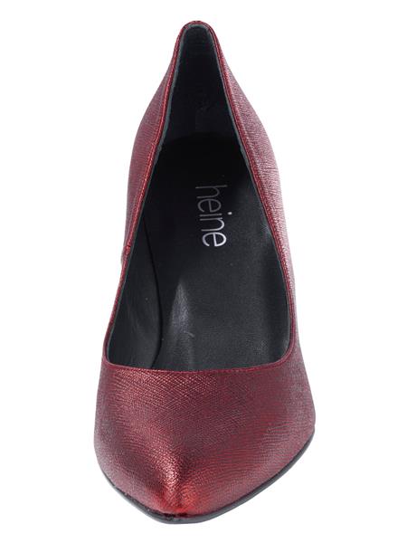 Elegantes Damen heine Pumps Hand gefertigt ROT Gr. 39