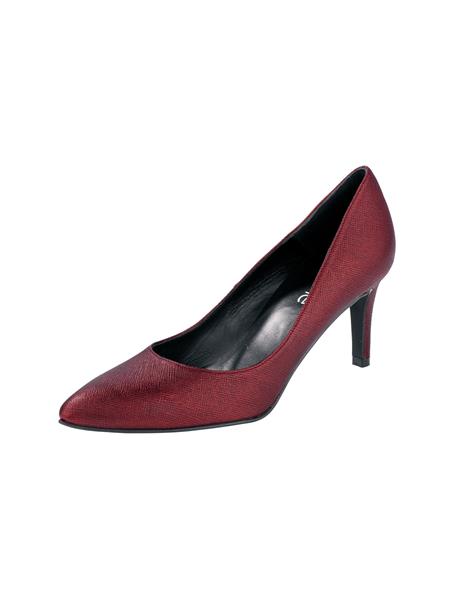 Elegantes Damen heine Pumps Hand gefertigt ROT Gr. 39