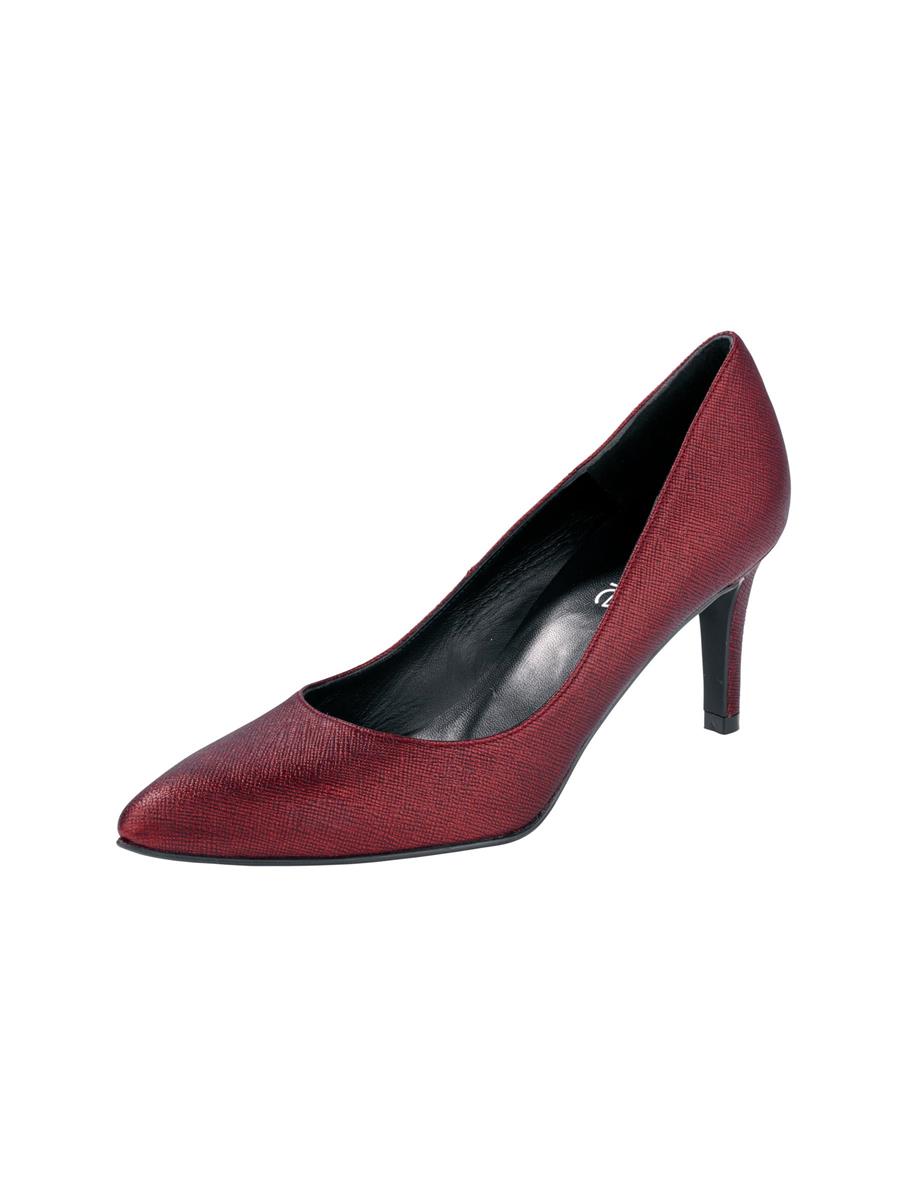 Elegantes Damen heine Pumps Hand gefertigt ROT Gr. 39