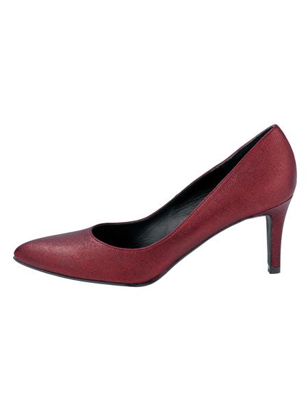 Elegantes Damen heine Pumps Hand gefertigt ROT Gr. 39
