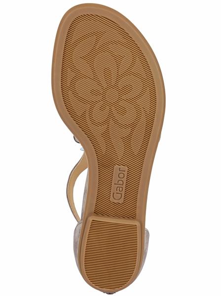 Gabor Sandalette mit Blütenapplikationen GR . 35